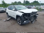 2018 Jeep Compass Limited 4x4 White vin: 3C4NJDCB5JT116516