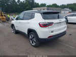 2018 Jeep Compass Limited 4x4 White vin: 3C4NJDCB5JT116516