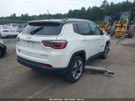 2018 Jeep Compass Limited 4x4 White vin: 3C4NJDCB5JT116516