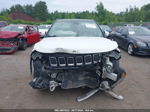 2018 Jeep Compass Limited 4x4 White vin: 3C4NJDCB5JT116516