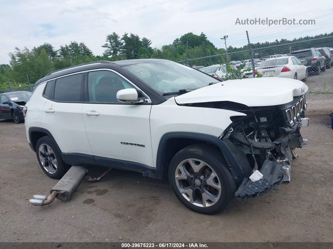 2018 Jeep Compass Limited 4x4 Белый vin: 3C4NJDCB5JT116516