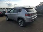 2018 Jeep Compass Limited Silver vin: 3C4NJDCB5JT432966