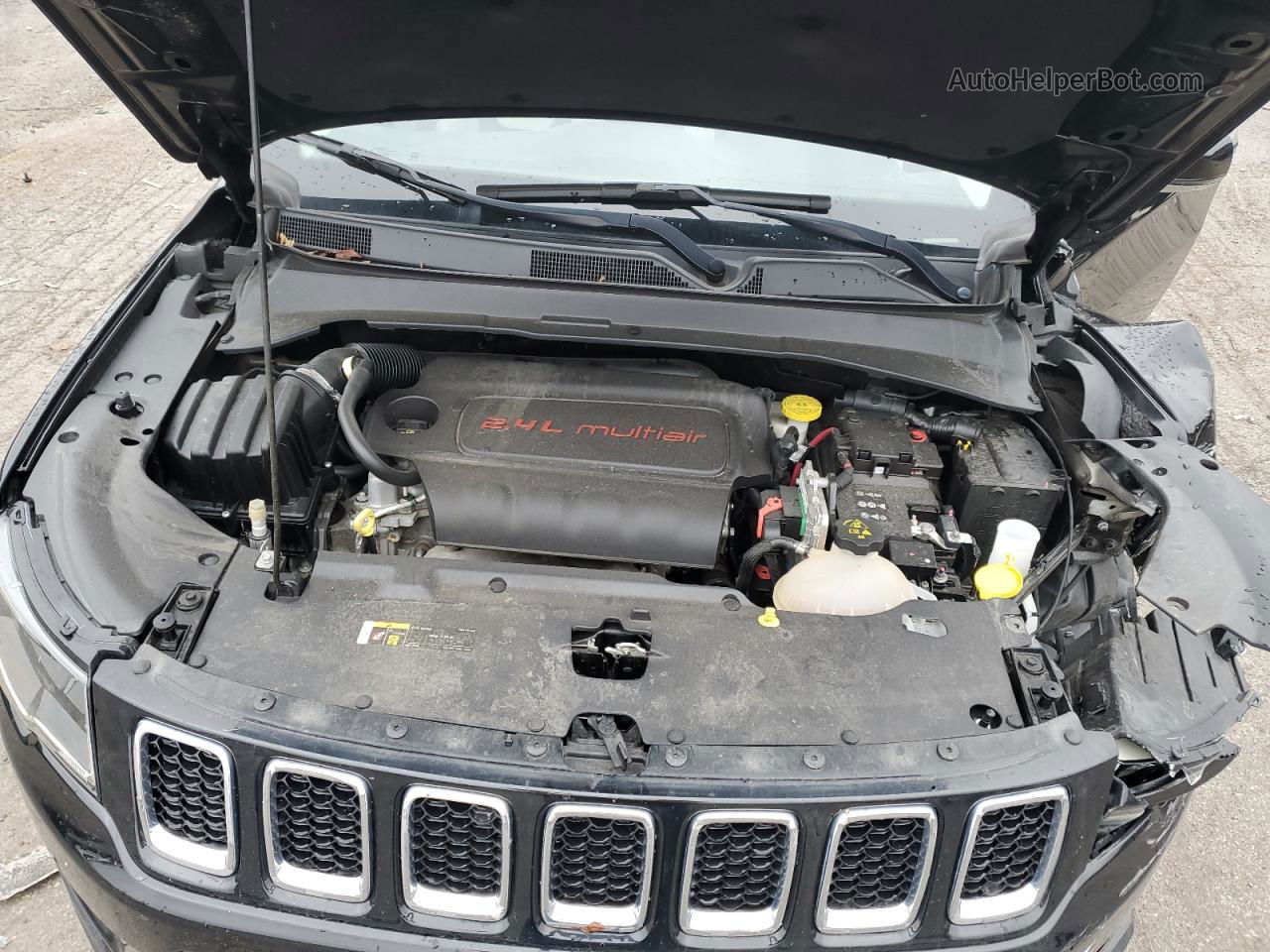 2018 Jeep Compass Limited Black vin: 3C4NJDCB6JT112006