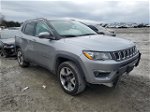 2018 Jeep Compass Limited Silver vin: 3C4NJDCB6JT163022