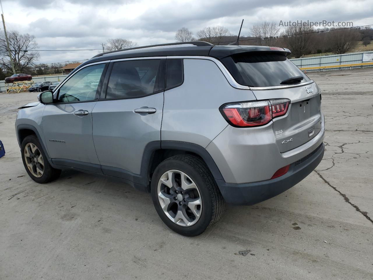 2018 Jeep Compass Limited Silver vin: 3C4NJDCB6JT315087