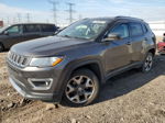 2018 Jeep Compass Limited Gray vin: 3C4NJDCB6JT501602