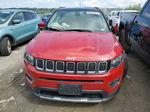 2018 Jeep Compass Limited Red vin: 3C4NJDCB7JT280625