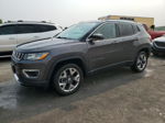 2018 Jeep Compass Limited Gray vin: 3C4NJDCB7JT437148