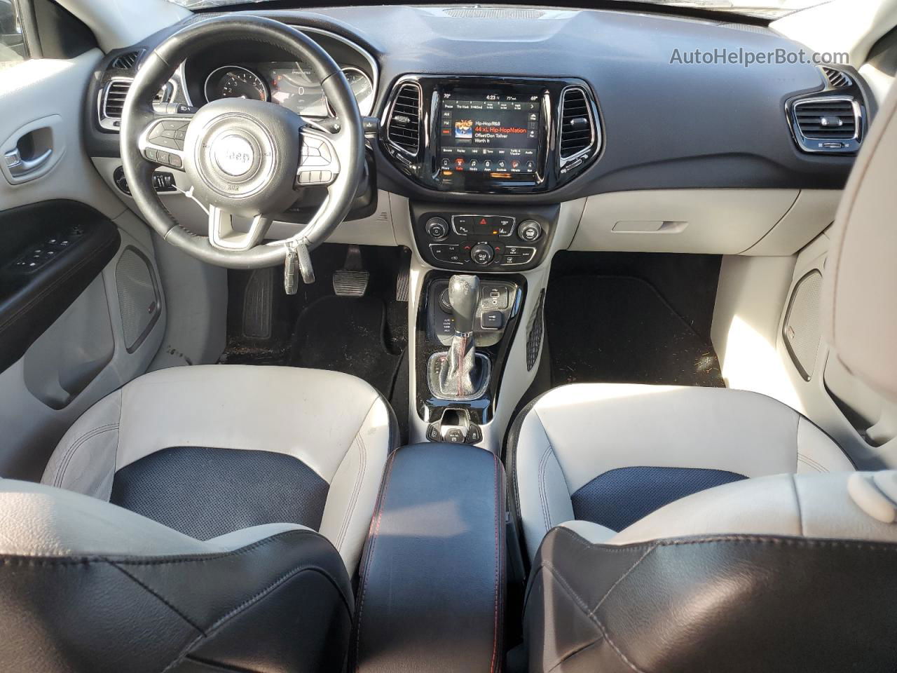 2018 Jeep Compass Limited Серый vin: 3C4NJDCB8JT228999