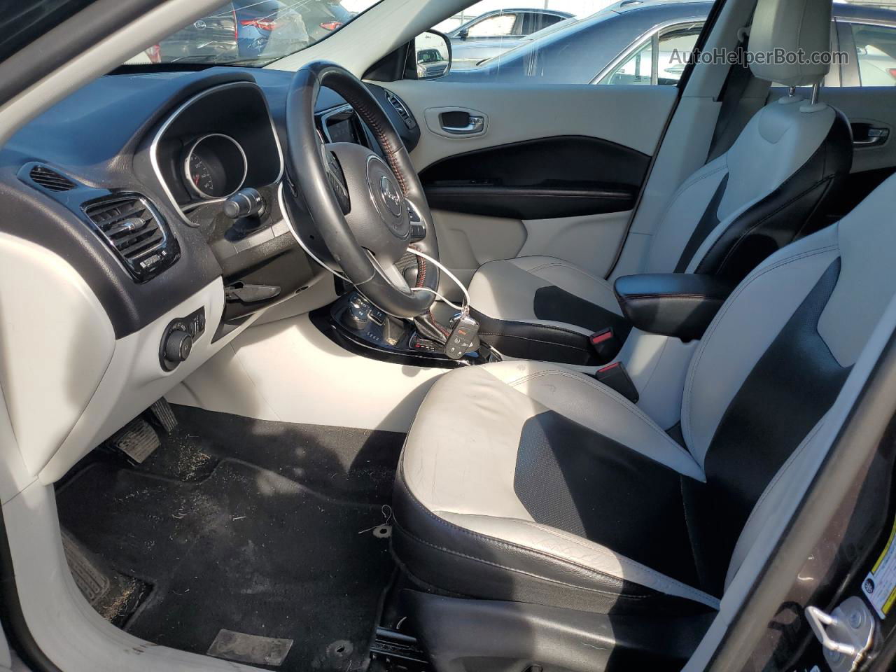 2018 Jeep Compass Limited Серый vin: 3C4NJDCB8JT228999