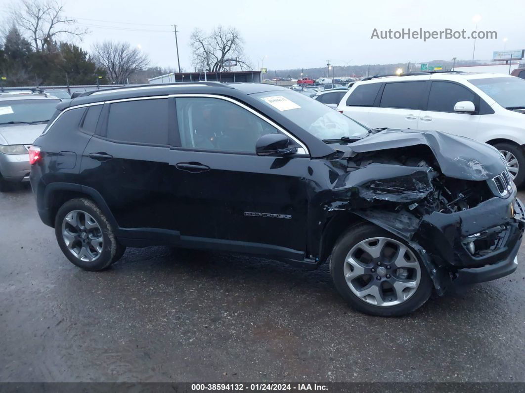 2018 Jeep Compass Limited 4x4 Black vin: 3C4NJDCB8JT334174