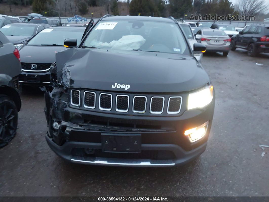 2018 Jeep Compass Limited 4x4 Black vin: 3C4NJDCB8JT334174