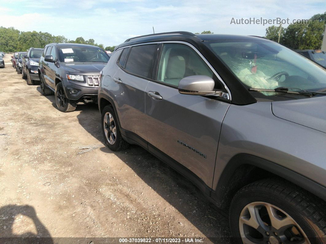 2018 Jeep Compass Limited Gray vin: 3C4NJDCB8JT397078