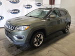 2018 Jeep Compass Limited Green vin: 3C4NJDCB8JT400206