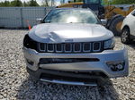 2018 Jeep Compass Limited Silver vin: 3C4NJDCB9JT222211