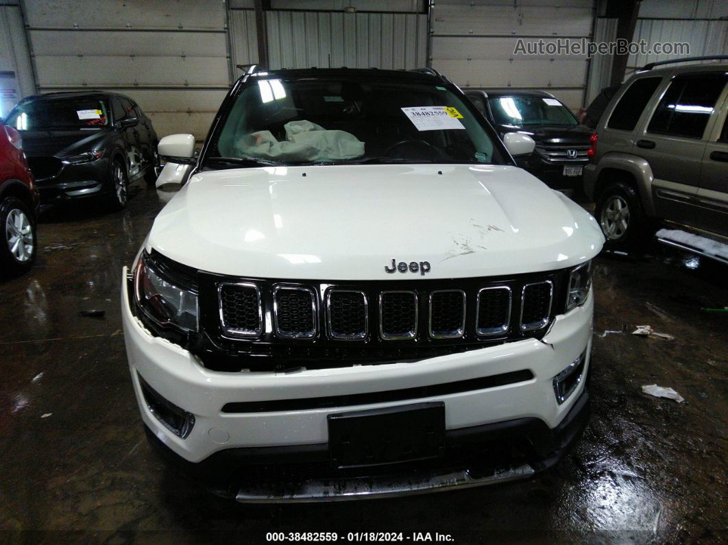 2018 Jeep Compass Limited 4x4 Белый vin: 3C4NJDCB9JT290749