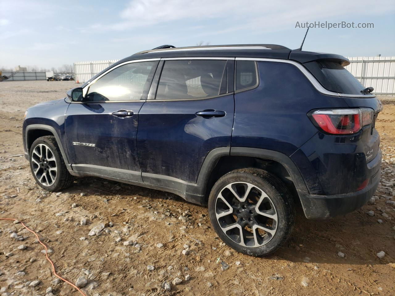 2018 Jeep Compass Limited Синий vin: 3C4NJDCB9JT423980