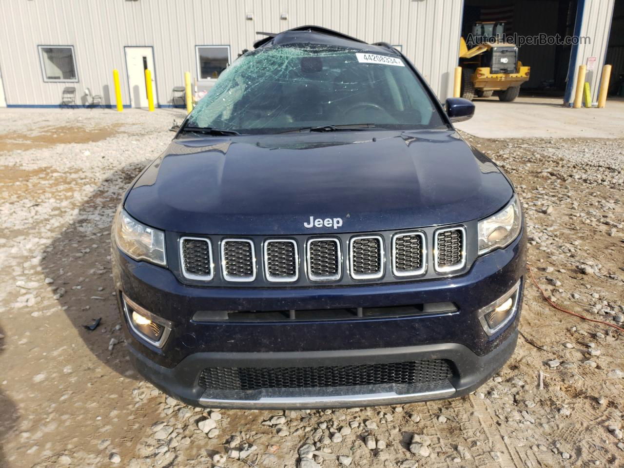 2018 Jeep Compass Limited Синий vin: 3C4NJDCB9JT423980