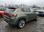 2018 Jeep Compass Limited Green vin: 3C4NJDCB9JT435062