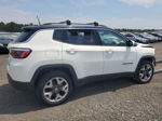 2018 Jeep Compass Limited White vin: 3C4NJDCBXJT176050