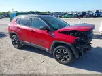 2018 Jeep Compass Trailhawk 4x4 Red vin: 3C4NJDDB0JT129012