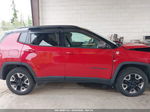 2018 Jeep Compass Trailhawk 4x4 Red vin: 3C4NJDDB0JT191946