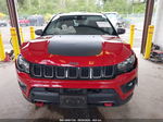 2018 Jeep Compass Trailhawk 4x4 Red vin: 3C4NJDDB0JT191946