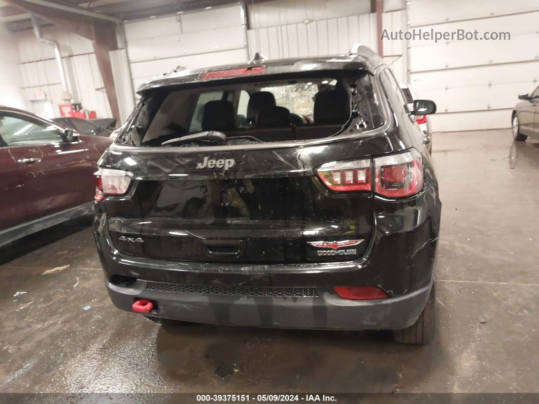 2018 Jeep Compass Trailhawk 4x4 Black vin: 3C4NJDDB1JT403866