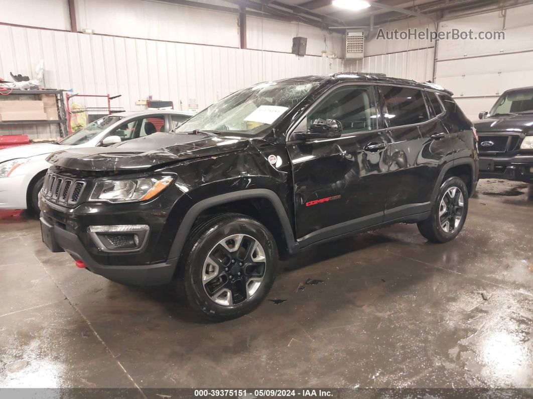 2018 Jeep Compass Trailhawk 4x4 Black vin: 3C4NJDDB1JT403866