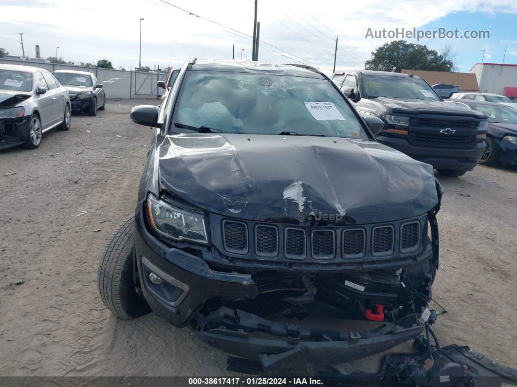 2018 Jeep Compass Trailhawk 4x4 Black vin: 3C4NJDDB2JT130078