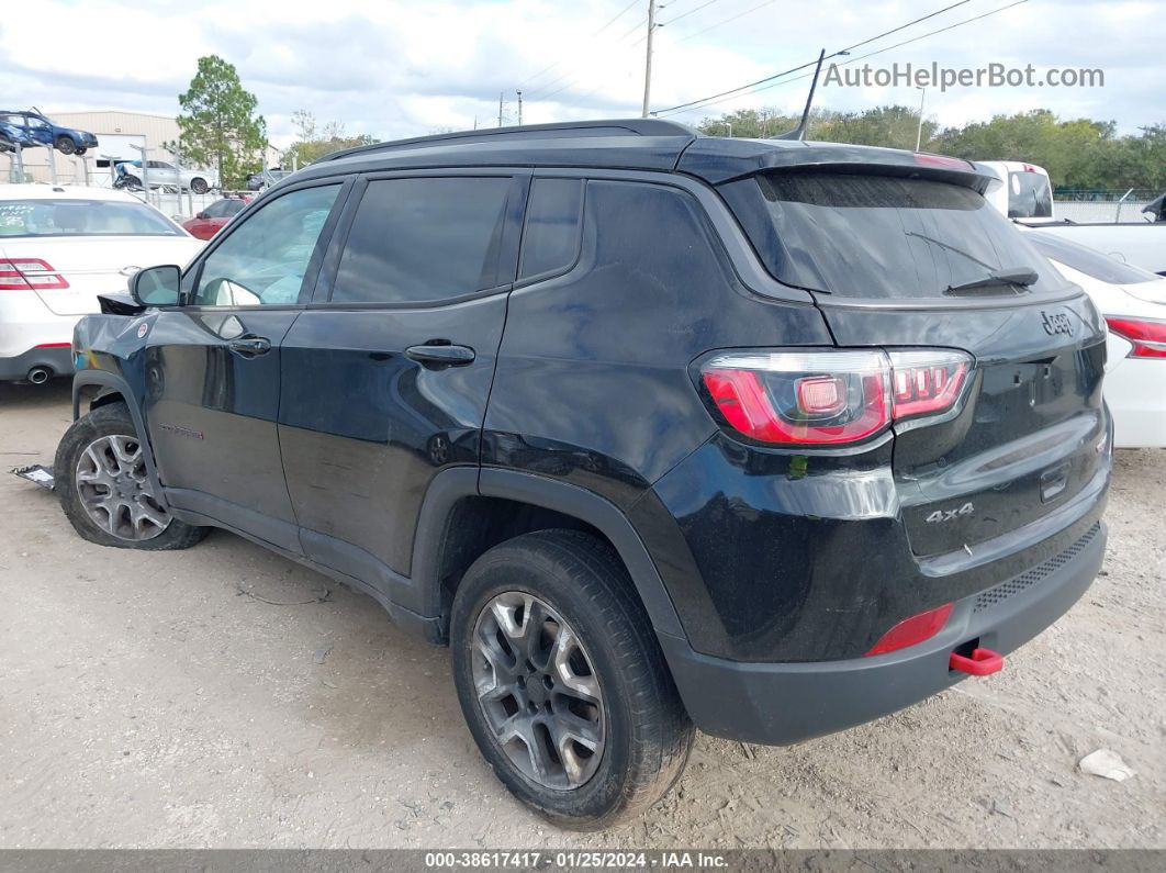 2018 Jeep Compass Trailhawk 4x4 Black vin: 3C4NJDDB2JT130078