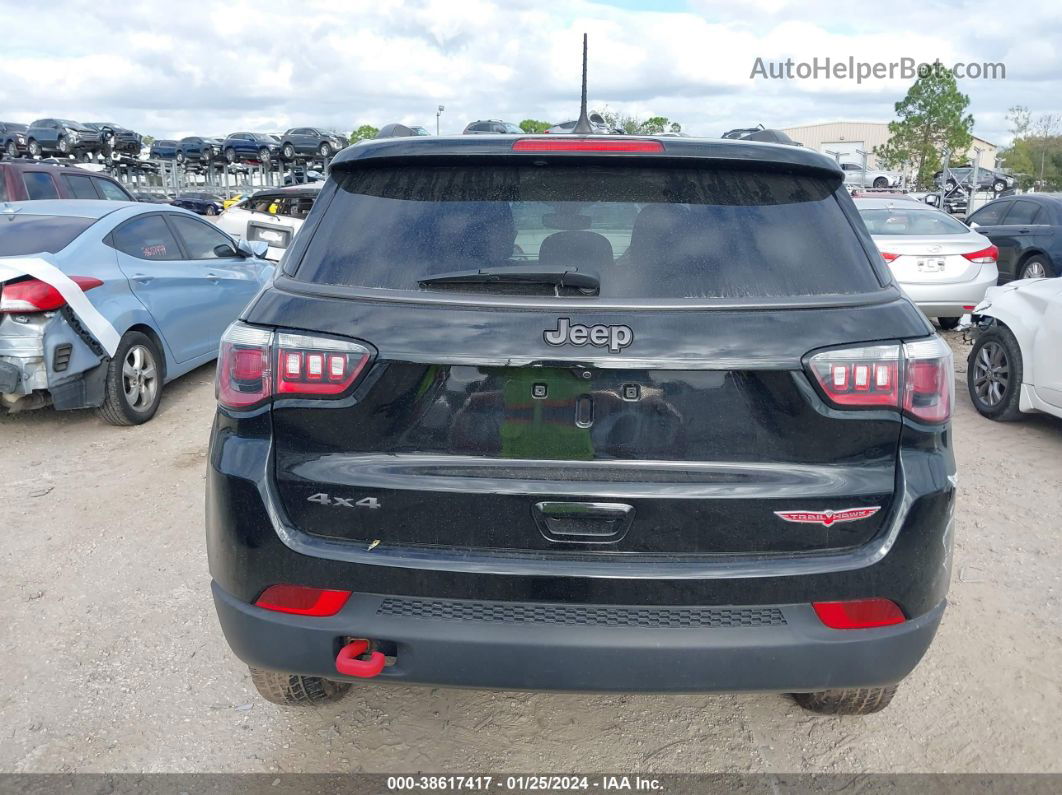 2018 Jeep Compass Trailhawk 4x4 Black vin: 3C4NJDDB2JT130078