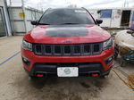 2018 Jeep Compass Trailhawk Red vin: 3C4NJDDB3JT180309