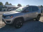 2018 Jeep Compass Trailhawk Silver vin: 3C4NJDDB3JT231260