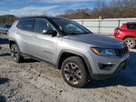 2018 Jeep Compass Trailhawk Silver vin: 3C4NJDDB3JT231260