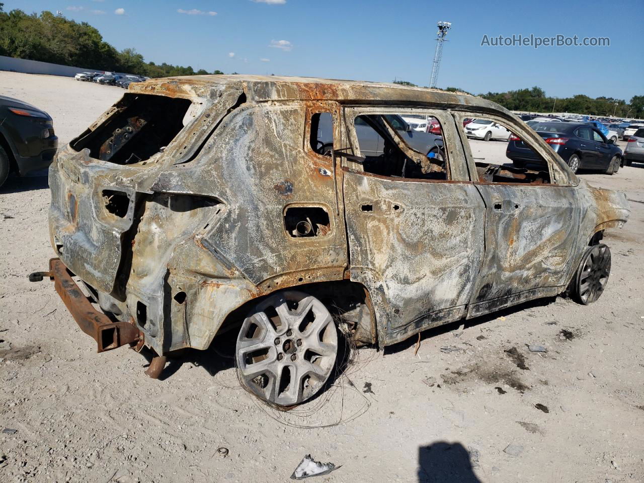 2018 Jeep Compass Trailhawk Burn vin: 3C4NJDDB3JT441650