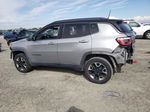 2018 Jeep Compass Trailhawk Silver vin: 3C4NJDDB4JT441639