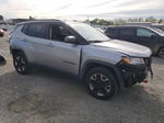 2018 Jeep Compass Trailhawk Silver vin: 3C4NJDDB4JT441639