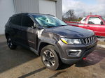 2018 Jeep Compass Trailhawk Gray vin: 3C4NJDDB5JT129703