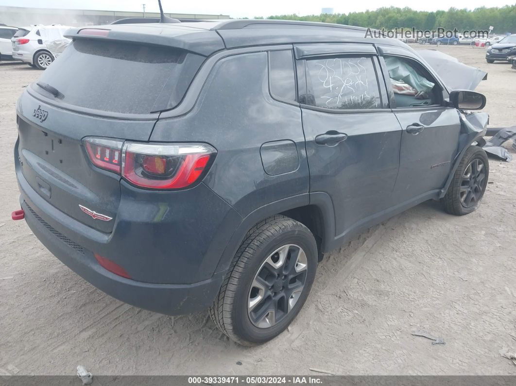 2018 Jeep Compass Trailhawk 4x4 Gray vin: 3C4NJDDB5JT259187