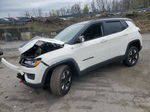 2018 Jeep Compass Trailhawk White vin: 3C4NJDDB7JT174545