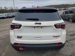 2018 Jeep Compass Trailhawk White vin: 3C4NJDDB7JT174545