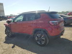 2018 Jeep Compass Trailhawk Red vin: 3C4NJDDB7JT174867