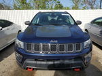 2018 Jeep Compass Trailhawk Blue vin: 3C4NJDDB8JT238737