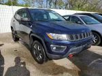 2018 Jeep Compass Trailhawk Blue vin: 3C4NJDDB8JT238737