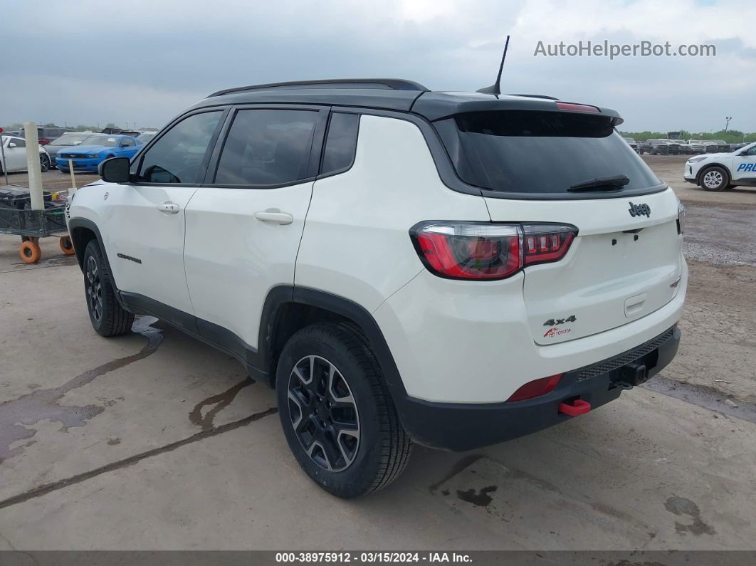 2018 Jeep Compass Trailhawk 4x4 Белый vin: 3C4NJDDB8JT478774