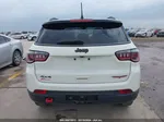 2018 Jeep Compass Trailhawk 4x4 White vin: 3C4NJDDB8JT478774