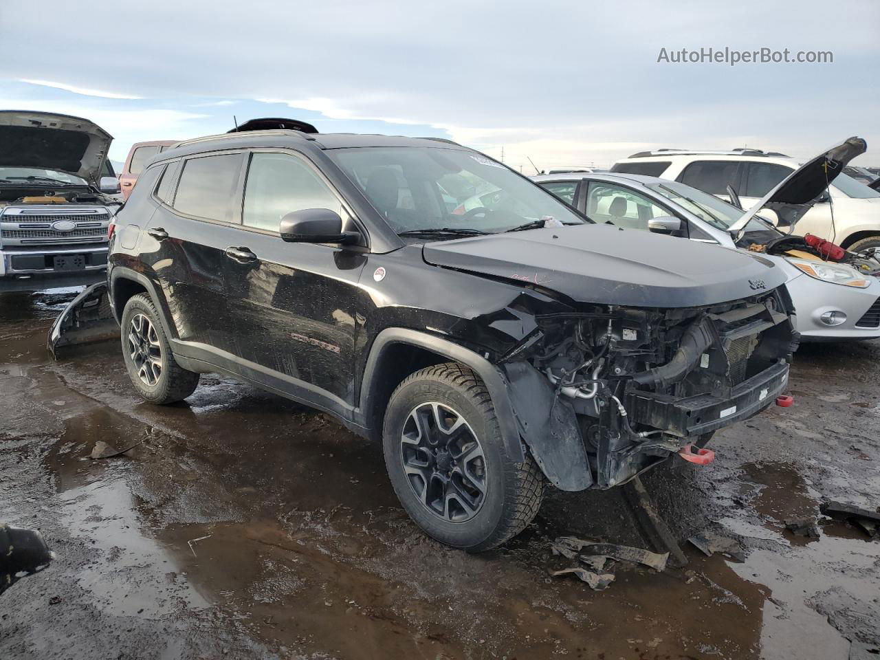 2019 Jeep Compass, Trailhawk, 3C4NJDDBXKT671395, Bid History