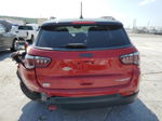 2018 Jeep Compass Trailhawk Red vin: 3C4NJDDBXJT356305