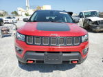 2018 Jeep Compass Trailhawk Red vin: 3C4NJDDBXJT356305